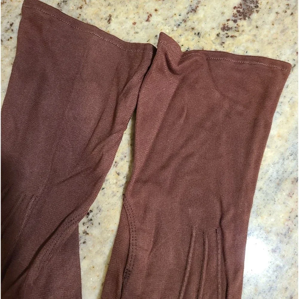 New? Vtg Size XS S 6.5 Rusty Brown Red Stretch Nylon Formal 11